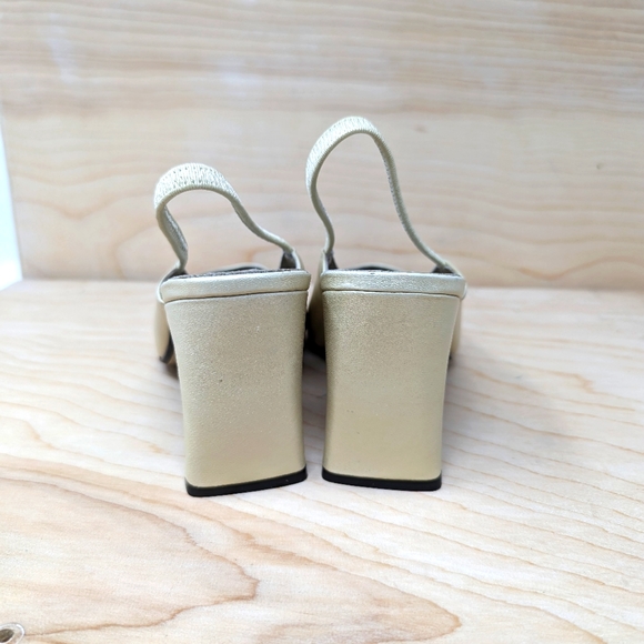 Bellini Opal Block Heels Sling Back Slip on Size 8.5 - Picture 5 of 7